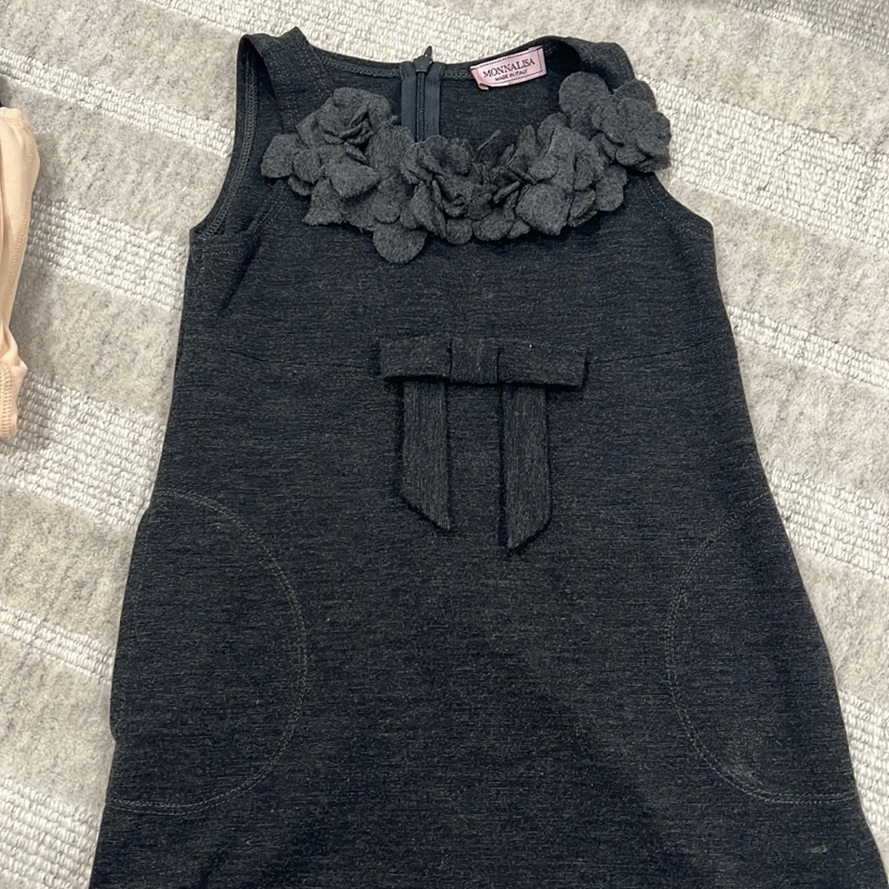 MONNALISA dark grey dress